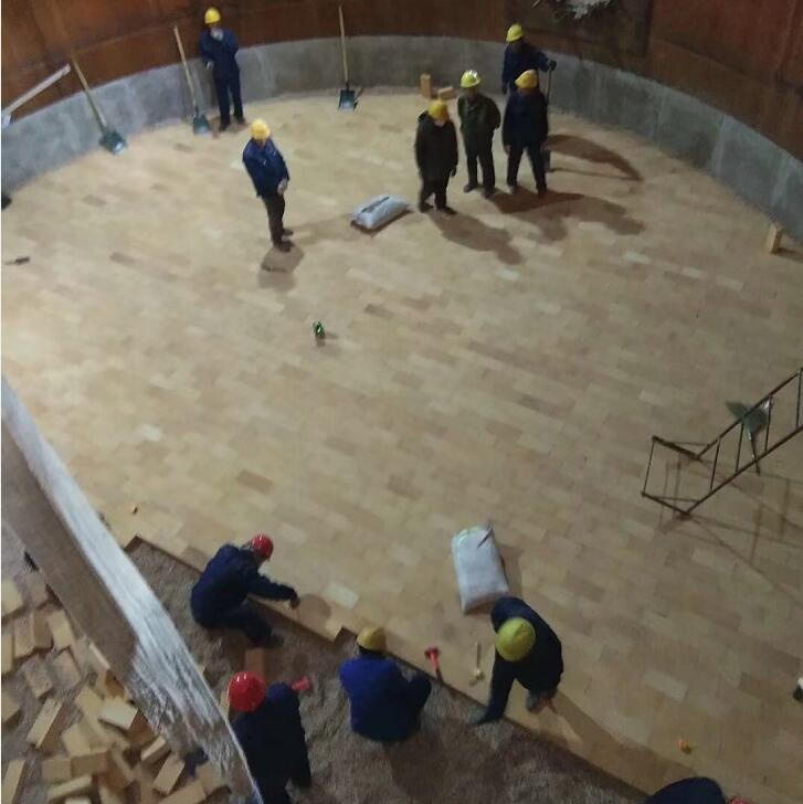 33000KVA硅錳礦熱爐耐火材料維修砌筑